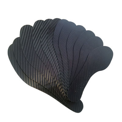 Solinha de calçado de fibra de carbono personalizada para suporte ortopédico de pé plano e suporte de arco