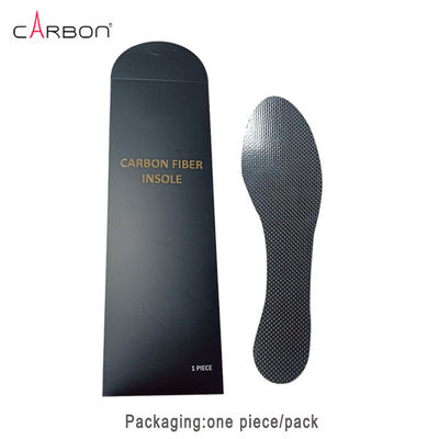 Solinha de calçado de fibra de carbono personalizada para suporte ortopédico de pé plano e suporte de arco