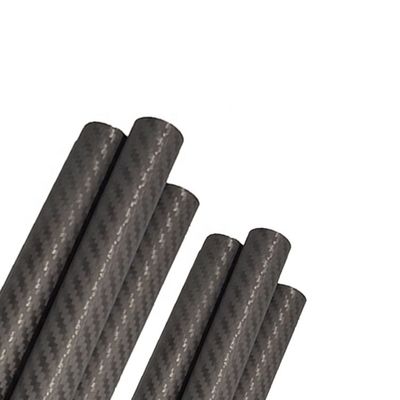 Tubos de fibras de carbono de módulo longo e de alta especificidade, com 0% de teor de cinzas e NOVE volátil