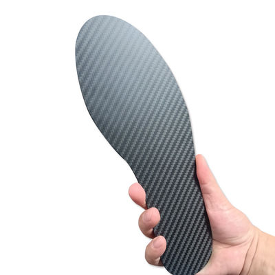 Insula de calçado de trabalho personalizada de 1,2 mm de fibra de carbono