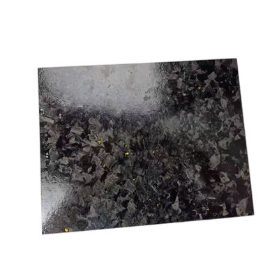 Chaper Placa de fibra de carbono com composto forjado de cobre vermelho e alto teor de carbono