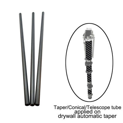 Personalizar 0% de teor de cinzas Fibra de carbono Snooker Cue Shaft para jogadores profissionais