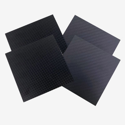 Placa CNC Máquina de fibra de carbono personalizada com 3K Twill Plain Design e tecnologia de prensagem