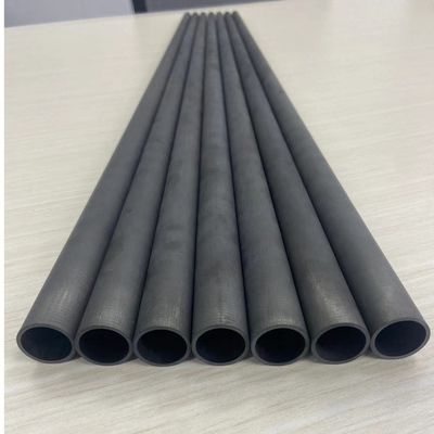 66% de C Conteúdo de 1.6 mm de fibra de carbono de piscina com tubo cônico e resistência à abrasão