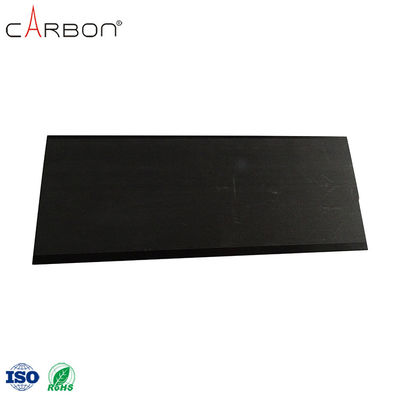 Material quente Matte Metallic Brushed 3K Carbon Fiber Sheet Plate com corte de 0,005% de S