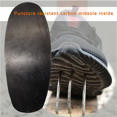 Calçados de trabalho agrícolas com sola interna de composto de carbono resistente a perfurações e à ferrugem