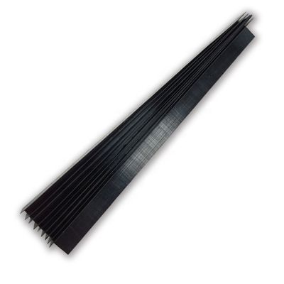 Canal de barra de viga de perfil em forma de L de fibra de carbono de alta resistência para material de construção