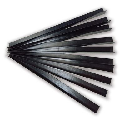 Canal de barra de viga de perfil em forma de L de fibra de carbono de alta resistência para material de construção