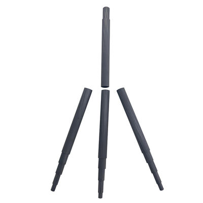 200cm Fibra de carbono pólo telescópico para pólo de barra de carbono durável e leve