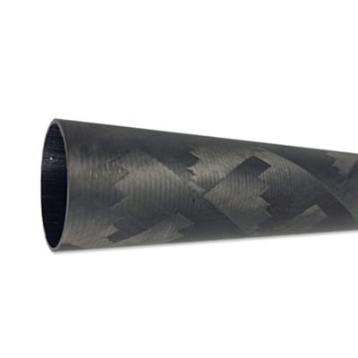 Tubos de escape de fibras de carbono de fibras de fibras de fibra de carbono 3k resistentes ao calor e duráveis para uso industrial