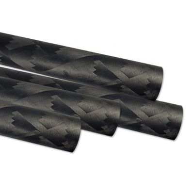 Tubos de escape de fibras de carbono de fibras de fibras de fibra de carbono 3k resistentes ao calor e duráveis para uso industrial