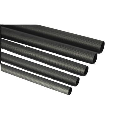 Tempo de produção 35-45 dias 40mm OD tubo redondo de carbono 3,5m tubo de fibra de carbono fosco