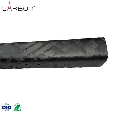 Tubos de fibra de carbono de 200 mm para calçados desportivos Tecido de forma redonda Performance ao ar livre durável