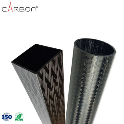 Tubos de fibra de carbono para equipamento de máquinas desportivas