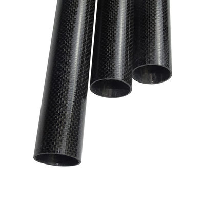 Dimensão personalizada tubo reto de fibra de carbono para outrigger canoa