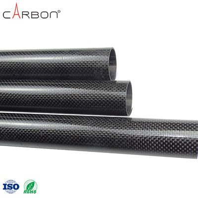 Dimensão personalizada tubo reto de fibra de carbono para outrigger canoa