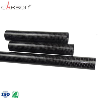 Dimensão personalizada tubo reto de fibra de carbono para outrigger canoa