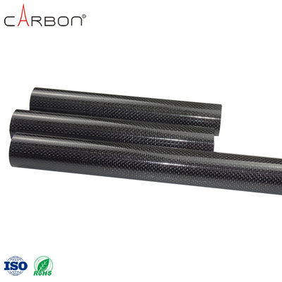Dimensão personalizada tubo reto de fibra de carbono para outrigger canoa