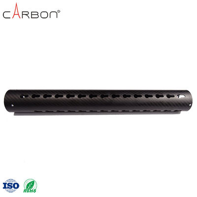 Tubos de fibra de carbono de espessura personalizada para veleiros como transportadores de ativador químico