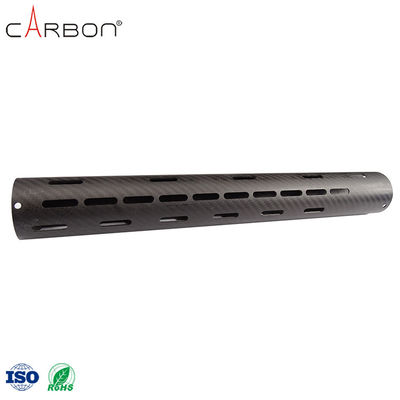 Tubos de fibra de carbono de espessura personalizada para veleiros como transportadores de ativador químico