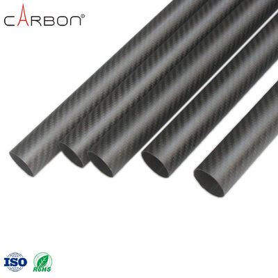 Tamanho personalizado ZhongShan tubo de fibra de carbono para barras de pesca