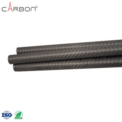 200 Finish Matte/Glossy ZhongShan Carbon 3K Carbon Fiber Tube para limpeza de calhas de vácuo