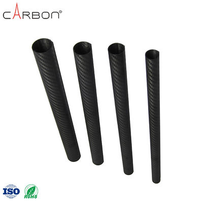 200 Finish Matte/Glossy ZhongShan Carbon 3K Carbon Fiber Tube para limpeza de calhas de vácuo