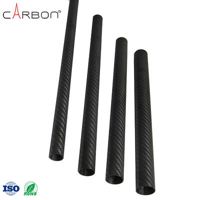 200 Finish Matte/Glossy ZhongShan Carbon 3K Carbon Fiber Tube para limpeza de calhas de vácuo