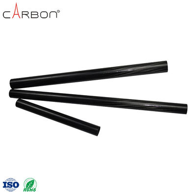0.001% de N e 0,005% de S Tubo de fibra de carbono de alta resistência para gaff de pesca