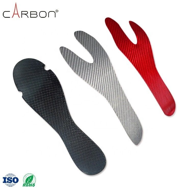 Solinha esportiva para calçados de corrida de comprimento integral de fibra de carbono