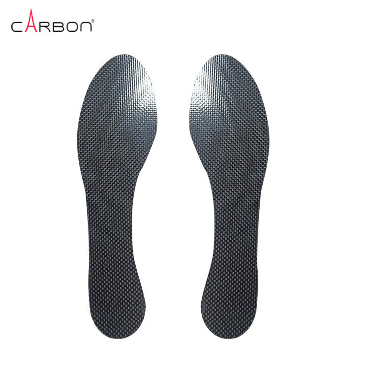 Solinha de calçado de fibra de carbono personalizada para suporte ortopédico de pé plano e suporte de arco